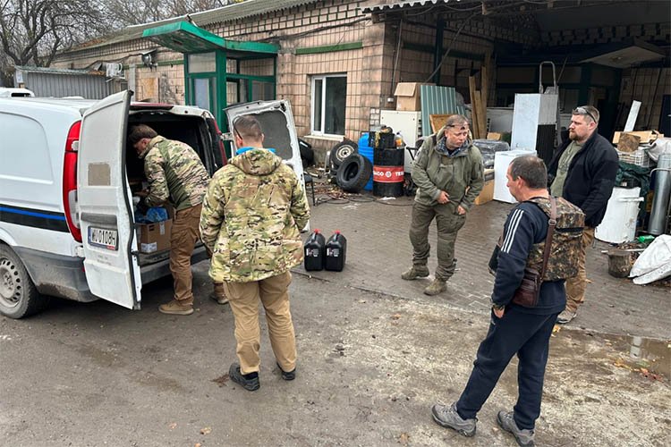 8.11.2023 - Dnes vyšel článek o naší dodávce humanitární pomoci do ostřelované Avdijivky