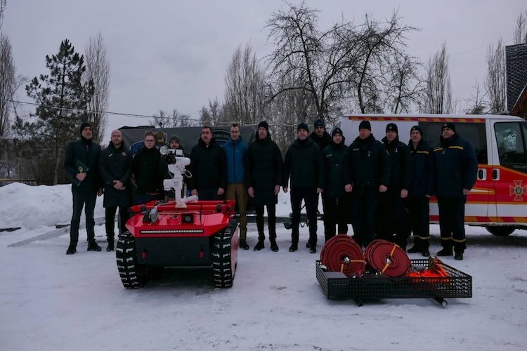 26 березня 2026 року - Ще один пожежний робот для Харкова