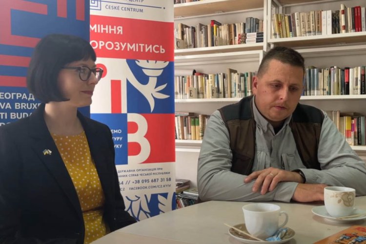 17.10.2023 - Interview about cooperation between T4U and the Czech Center in Kyiv