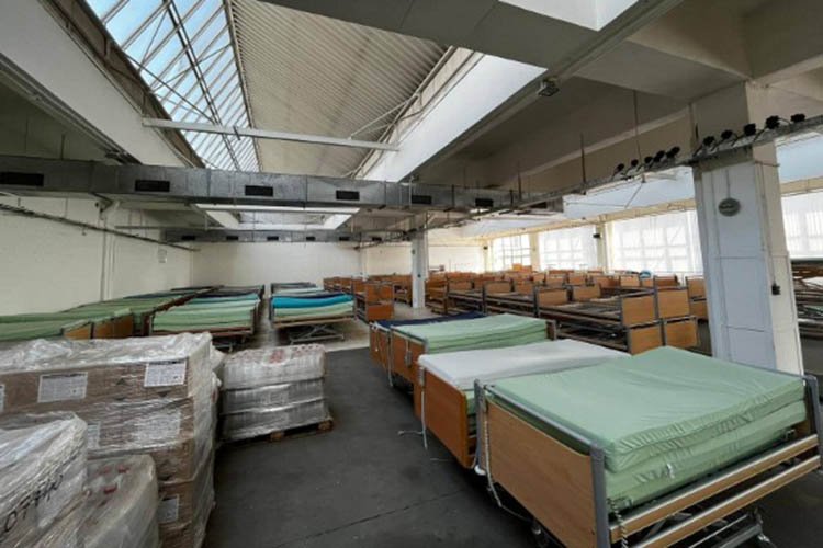 24.8.2023 - Preparation of beds for sending to hospitals is in full swing