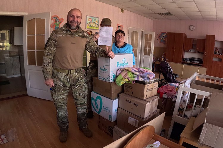 27.10.2023 - Delivery of humanitarian aid to a children's home in Vinica