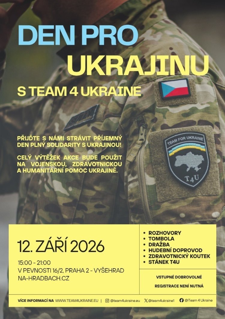 Den pro Ukrajinu s Team 4 Ukraine